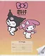 Тетрадь в клетку Gudetama «Kuromi+My Melody» в ассортименте, 18 листов - фото 5