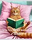 Тетрадь общая «Кот и лень», 48 листов в клетку, А5, в ассортименте - Listoff - фото 2