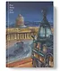 Книга для записей А4 80л кл. "Вечер. Питер" инт.переплет, мат.лам, офсет - фото 1