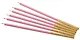Набор свечей для торта Pink (розовые) (6шт) (15см) (12-7color-candle_13) - фото 4