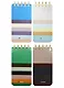 Блокнот А6- 116л 75*150 "Strips" карт.обл., гребень, ассорти, Lenwa - фото 1