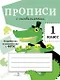 Прописи с головоломками. 1 класс - фото 1