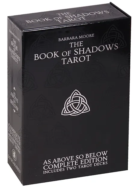 Таро Аввалон, The Book of Shadows Tarot (+2 кол. Карт) Moore (коробка на магн.) - фото 1