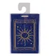 Чехол для карточек вертикальный Карта Таро Солнце и Луна (синий) (ДК2023-443) - фото 1
