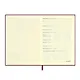 Ежедневник недат. А6+ 126*174 160л "Кассандра" бордовый, кожзам, мягкий переплет, блинт.тисн, тонир.блок, ляссе - фото 6
