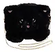 Сумочка плюшевая Котик черный (31х23) (12-04759-02) Bookvalno - фото 2