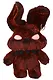 Мягкая игрушка Заяц с пирсингом (красный) (50см) (12-HZTOYS-red) - фото 1