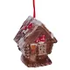 Украшение новогоднее Избушка с подсветкой, 3 варианта (керамика) (7х5х8) - фото 2