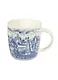 Кружка Ярославль (фарфор цв.синий) (060-2-27) - фото 1