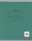 Тетрадь 24 листа, линейка, "Однотонная серия", в ассортименте - фото 2