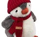 Мягкая игрушка Пингвин в красной шапке и шарфе (25см) (12-81223-202604_04) - фото 4