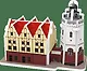 Сборная модель, 3D пазл Маяк в «Рыбной деревне»,14 дет., 7,6*3,8*6см - фото 1