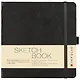 Скетчбук "Euro business", 64 листа, черный, 15х15 см - фото 1