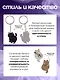 Набор Брелок My lucky charm Котик с хвостиком (черный) (металл) (12-07150-Z1823)+Значок Pin Joy Котик с гитарой (металл) (12-08599-925) - фото 3