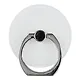 Держатель-кольцо для телефона белый (металл) (коробка) - фото 1