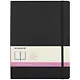 Книга для записей А5+, 96 листов в линейку/нелинованная "Classic Double Xlarge", твердая обложка, черный, ляссе, Moleskine - фото 1