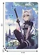 Записная книжка А6 32л кл. "Аниме. Девушка волшебница (цветная)", тонир. внутр. блок, сшивка - фото 2