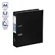 Папка архивная 75мм А4 черная, бумвинил, прозр.карман, - фото 4