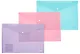 Папка-конверт А4, на кнопке "Pastel", в ассортименте, Yoi - фото 2