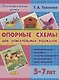 Опорные схемы для описательных рассказов.  Методическое пособие с иллюстрациями по развитию связной речи (5-7 лет) - фото 1