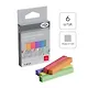 Мелки цветные 6 штук, квадратные, Гамма - фото 2