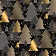 Бумага упаковочная 70*100см "Black.Gold.Whitel" НГ,инд.уп., ассорти - фото 10
