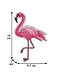 Термонаклейки Фламинго вышитый, 8 х 11 см - фото 2