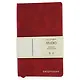 Ежедневник недатированный А5 136 листов, "Studio" бордовый - фото 2