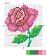 Набор для вышивания крестиком «Роза» - фото 2