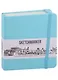 Скетчбук 12*12 80л "Sketchmarker" аквамарин, нелинованн. 140г/м2, слоновая кость, тв.обл. - фото 1