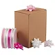 Набор для упаковки "Розовый микс" 4 ленты (3м), 4 банта - фото 2