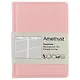 Ежедневник Listoff Amethyst розовый, недатированный, А6 - фото 1