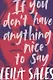 If You Don't Have Anything Nice to Say - фото 1