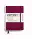 Книга для записей A5, 125 листов в линейку "Classic", твердая обложка, красный портвейн, Leuchtturm1917 - фото 1