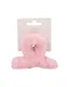 Заколка-крабик светло-розовая (искусственный мех) (8 см), Lafilaf - фото 2