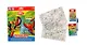 Набор д/творчества Tropical Birds Coloring Set ArtBerry®/Артберри (пластилин 6цв+воск. мелки 8цв+2 раскрас.) 36969 - фото 2