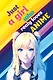 Скетчбук. Just A Girl Who Loves Anime (светлый) (138х212 мм, твердый переплет, 96 стр., офсет 160 гр.) - фото 1