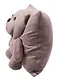 Игрушка-подушка Мишка (серый) (40x15x40) - фото 3