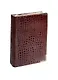 Ежедневник недатированный А6 152 листа "Prestige. Iguana" бордовый - фото 1