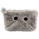 Косметичка на молнии Мордочка с глазками (иск.мех) (21х12) (ПВХ бокс) - фото 4