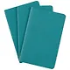 Набор книг для записей Moleskin Cahier Journal Pocket, 3 штуки, голубые, 32 листа, А6 - фото 3