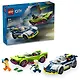 60415 Конструктор детский LEGO City Погоня полицейской машины за гоночным автомобилем, 213 деталей, возраст 6+ - фото 1
