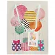 Пакет А5 23*18*10 "Bright birthday" нейтр., бум.мат.ламинат, ассорти - фото 5