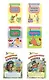 Комплект "Буковки и циферки": 6 в 1. Состав комплекта: 4 обучающие прописи (Пишем буквы, Пишем цифры,  От звука к букве, Математика), 2 игры-бродилки с многоразовыми наклейками (Загадочные циферки, Заколдованная азбука). - фото 1