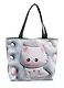 Сумка-шоппер 3D принт Котик Kawaii (41х31х8) (текстиль) (12-21253-SH18) - фото 1