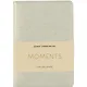 Записная книжка А6 80л лин. "MOMENTS" иск.кожа, поролон, тв.переплет, термотиснение, ляссе, инд.уп. - фото 1