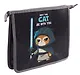 Папка для тетрадей А5 "Cat with you" 1отд, молния, пластик - фото 2