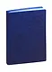 Ежедневник недат. А5 120л Линкольн синий, кожзам, мягкий переплет, офсет, ляссе - фото 1