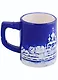 Кружка Кострома цв.синий (фарфор)(300мл) - фото 2