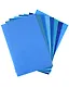 Набор цветного фетра "Синий" 8 листов, 8 цветов, А4 - фото 2